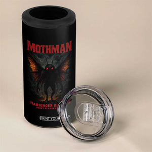 Mothman 4 in 1 Can Cooler Tumbler Horror Harbinger of Doom Urban Myth Cryptid Creature TS10 Print Your Wear