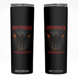 Mothman Skinny Tumbler Horror Harbinger of Doom Urban Myth Cryptid Creature TS10 Black Print Your Wear