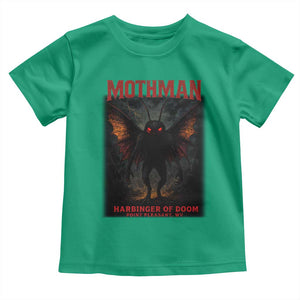 Mothman Toddler T Shirt Horror Harbinger of Doom Urban Myth Cryptid Creature TS10 Irish Green Print Your Wear