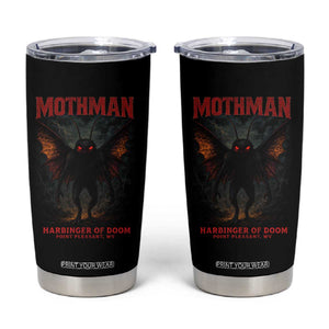 Mothman Tumbler Cup Horror Harbinger of Doom Urban Myth Cryptid Creature TS10 Black Print Your Wear