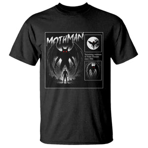 Mothman T Shirt Retro Horror Manga Urban Myth Cryptid Creature TS10 Black Print Your Wear