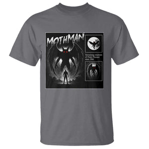 Mothman T Shirt Retro Horror Manga Urban Myth Cryptid Creature TS10 Charcoal Print Your Wear