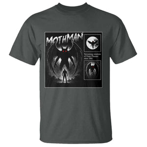 Mothman T Shirt Retro Horror Manga Urban Myth Cryptid Creature TS10 Dark Heather Print Your Wear