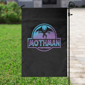Mothman Garden Flag Retro Neon Cryptid Paranormal Horror Monster TS10 Print Your Wear