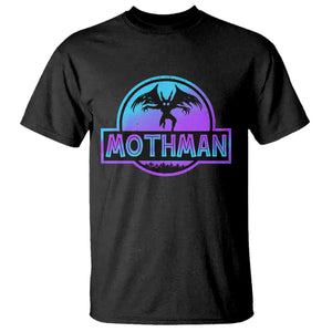 Mothman T Shirt Retro Neon Cryptid Paranormal Horror Monster TS10 Black Print Your Wear