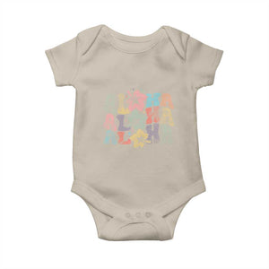 Aloha Baby Onesie Hawaiian Hawaii Trip Family Vacation Hibiscus Flowers TS10 Sand Print Your Wear