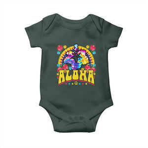 Hawaii Family Vacation Baby Onesie Tie Dye Groovy Hibicus Flower Beach Vacay Hawaiian Christmas TS10 Print Your Wear