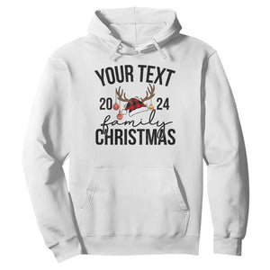 Personalized Matching Family Christmas Hoodie Custom Name Xmas Gift TS10 White Print Your Wear