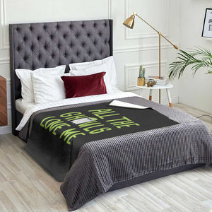 Halloween Boo Ghost Cute Costume Throw Blanket Funny All The Ghouls Love Me Shirt Boys Toddler Girls Kids Youth TS10 Print Your Wear