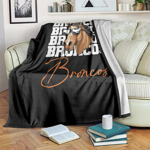 Vintage DFB Football Inspirational Throw Blanket Mascot Game Day Athletic Fan Gift TS10 Print Your Wear