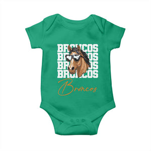 Vintage DFB Football Inspirational Baby Onesie Mascot Game Day Athletic Fan Gift TS10 Irish Green Print Your Wear