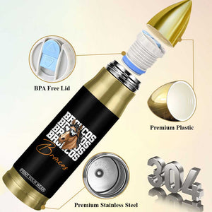 Vintage DFB Football Inspirational Bullet Tumbler Mascot Game Day Athletic Fan Gift TS10 Print Your Wear