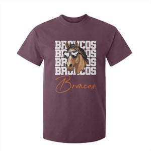 Vintage DFB Football Inspirational T Shirt For Kid Mascot Game Day Athletic Fan Gift TS10 Maroon Print Your Wear