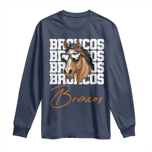 Vintage DFB Football Inspirational Long Sleeve Shirt Mascot Game Day Athletic Fan Gift TS10 Navy Print Your Wear