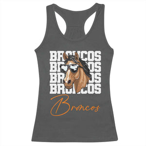 Vintage DFB Football Inspirational Racerback Tank Top Mascot Game Day Athletic Fan Gift TS10 Dark Heather Print Your Wear