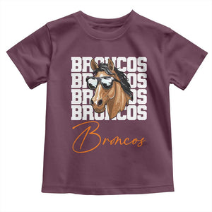 Vintage DFB Football Inspirational Toddler T Shirt Mascot Game Day Athletic Fan Gift TS10 Maroon Print Your Wear