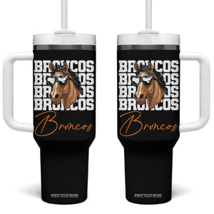 Vintage DFB Football Inspirational Tumbler With Handle Mascot Game Day Athletic Fan Gift TS10 One Size: 40 oz Black Print Your Wear