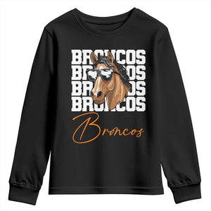 Vintage DFB Football Inspirational Youth Sweatshirt Mascot Game Day Athletic Fan Gift TS10 Black Print Your Wear