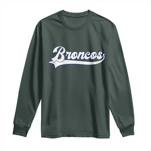 Vintage DFB Football Long Sleeve Shirt Classic Game Day Sports Name Tee TS10 Dark Forest Green Print Your Wear