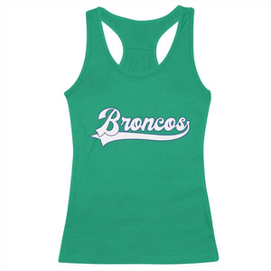 Vintage DFB Football Racerback Tank Top Classic Game Day Sports Name Tee TS10 Irish Green Print Your Wear