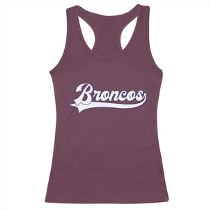 Vintage DFB Football Racerback Tank Top Classic Game Day Sports Name Tee TS10 Maroon Print Your Wear