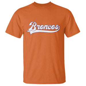 Vintage DFB Football T Shirt Classic Game Day Sports Name Tee TS10 Orange Print Your Wear