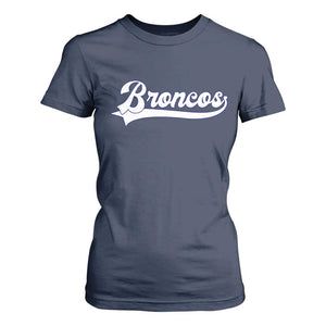Vintage DFB Football T Shirt For Women Classic Game Day Sports Name Tee TS10 Navy Print Your Wear
