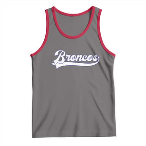 Vintage DFB Football Tank Top Classic Game Day Sports Name Tee TS10 Deep Heather Red Print Your Wear