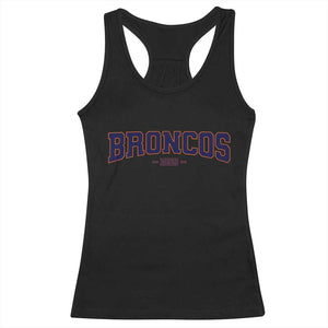 Vintage DFB Racerback Tank Top Classic Game Day Print Retro Varsity Football Team Name TS10 Black Print Your Wear