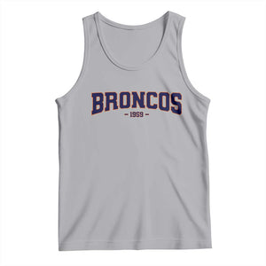 Vintage DFB Tank Top Classic Game Day Print Retro Varsity Football Team Name TS10 Athletic Heather Print Your Wear