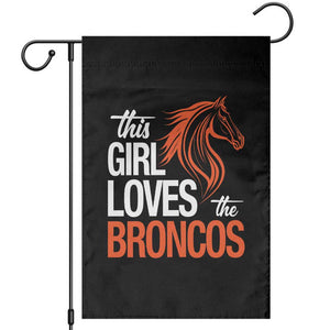 This Girl Loves The DFB Garden Flag Football Inspirational Game Day Heart Graphic TS10 Black Print Your Wear