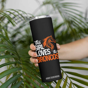 This Girl Loves The DFB Skinny Tumbler Football Inspirational Game Day Heart Graphic TS10 Print Your Wear