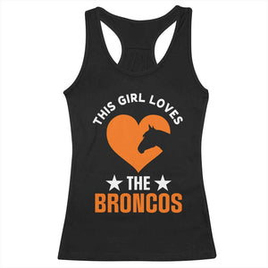This Girl Loves The DFB Racerback Tank Top Vintage Football Inspirational Game Day TS10 Black Print Your Wear
