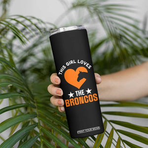 This Girl Loves The DFB Skinny Tumbler Vintage Football Inspirational Game Day TS10 Print Your Wear