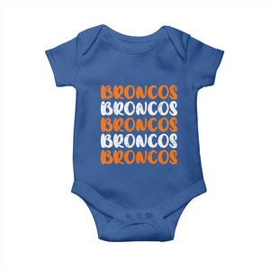 Vintage DFB Baby Onesie Retro Novelty Football Inspirational TS10 Royal Blue Print Your Wear