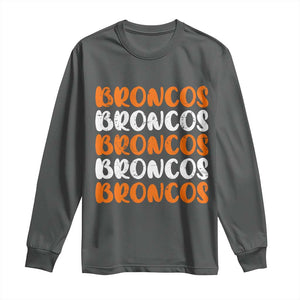 Vintage DFB Long Sleeve Shirt Retro Novelty Football Inspirational TS10 Dark Heather Print Your Wear