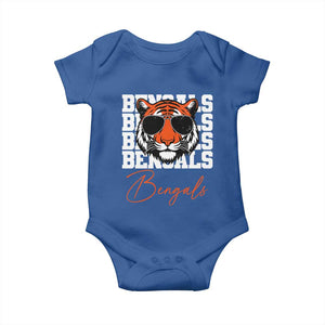 Vintage BFT Baby Onesie Retro Sports Fan Trendy Game Day Gift TS10 Royal Blue Print Your Wear