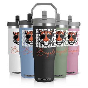 Vintage BFT Flip Straw Tumbler Retro Sports Fan Trendy Game Day Gift TS10 Print Your Wear