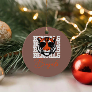 Vintage BFT Ceramic Ornament Retro Sports Fan Trendy Game Day Gift TS10 1pc Mocha Print Your Wear