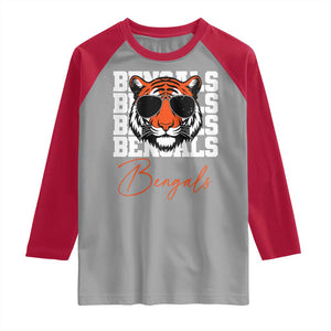 Vintage BFT Raglan Shirt Retro Sports Fan Trendy Game Day Gift TS10 Sport Gray Red Print Your Wear