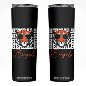 Vintage BFT Skinny Tumbler Retro Sports Fan Trendy Game Day Gift TS10 Black Print Your Wear