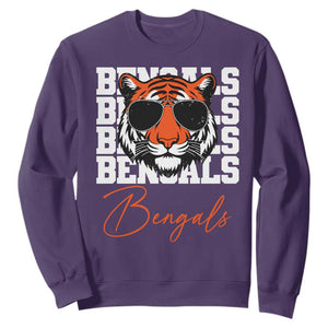 Vintage BFT Sweatshirt Retro Sports Fan Trendy Game Day Gift TS10 Purple Print Your Wear