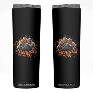 Vintage BFT Football Skinny Tumbler Retro Sports Fan Trendy Game Day Spirit TS10 Black Print Your Wear
