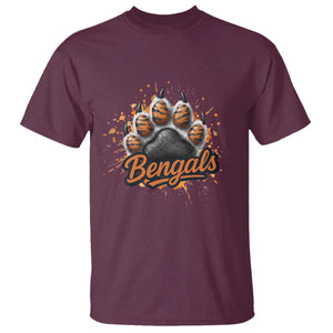 Vintage BFT Football T Shirt Retro Sports Fan Trendy Game Day Spirit TS10 Maroon Print Your Wear