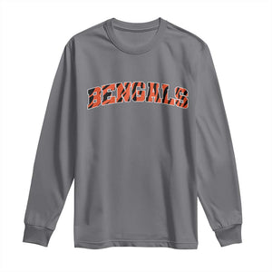 Vintage BFT Football Long Sleeve Shirt Retro Sports Style 80s 90s Gifts TS10 Charcoal Print Your Wear