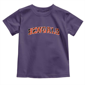 Vintage BFT Football Toddler T Shirt Retro Sports Style 80s 90s Gifts TS10 Purple Print Your Wear