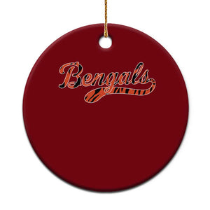 Vintage BFT Football Ceramic Ornament Retro Sports Style 80s 90s Cincy Lovers TS10 1pc Red Print Your Wear