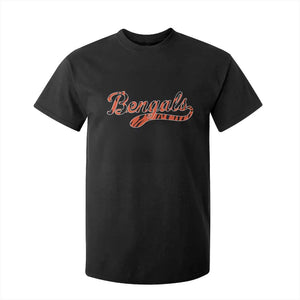 Vintage BFT Football T Shirt For Kid Retro Sports Style 80s 90s Cincy Lovers TS10 Black Print Your Wear