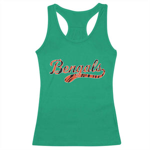 Vintage BFT Football Racerback Tank Top Retro Sports Style 80s 90s Cincy Lovers TS10 Irish Green Print Your Wear