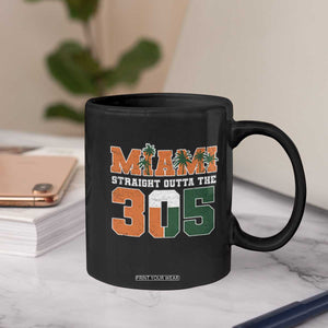 Straight Outta The 305 Miami Coffee Mug Area Code Florida Pride TS10 Print Your Wear